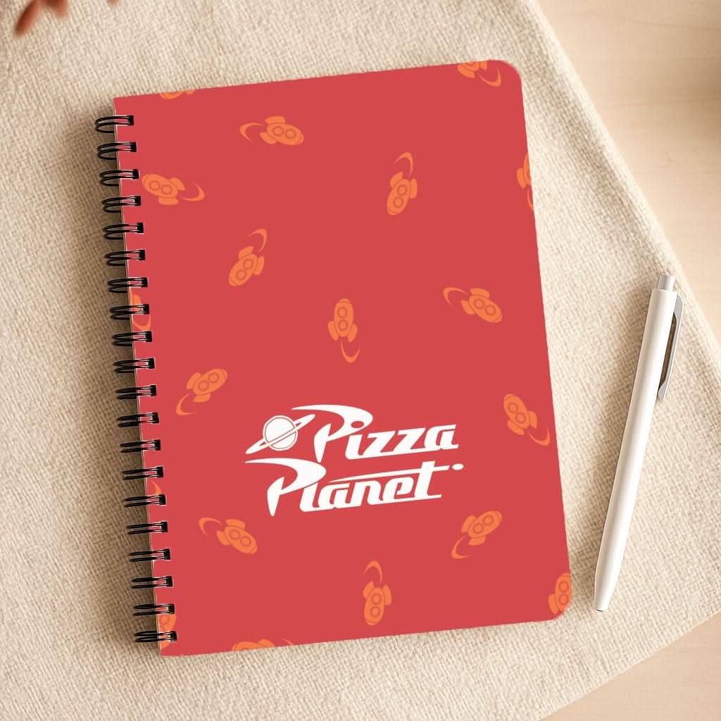 Pizza Planet Pattern  Notepad