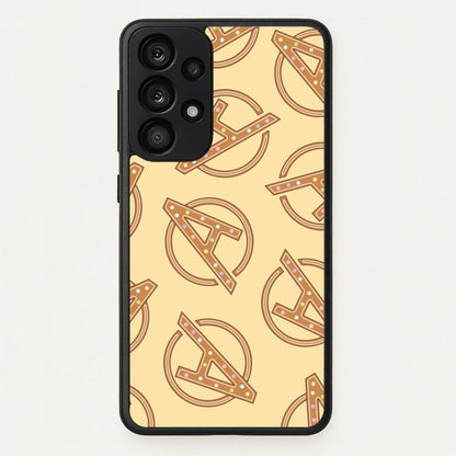Superhero Team Gingerbread Pattern Galaxy A53 Case