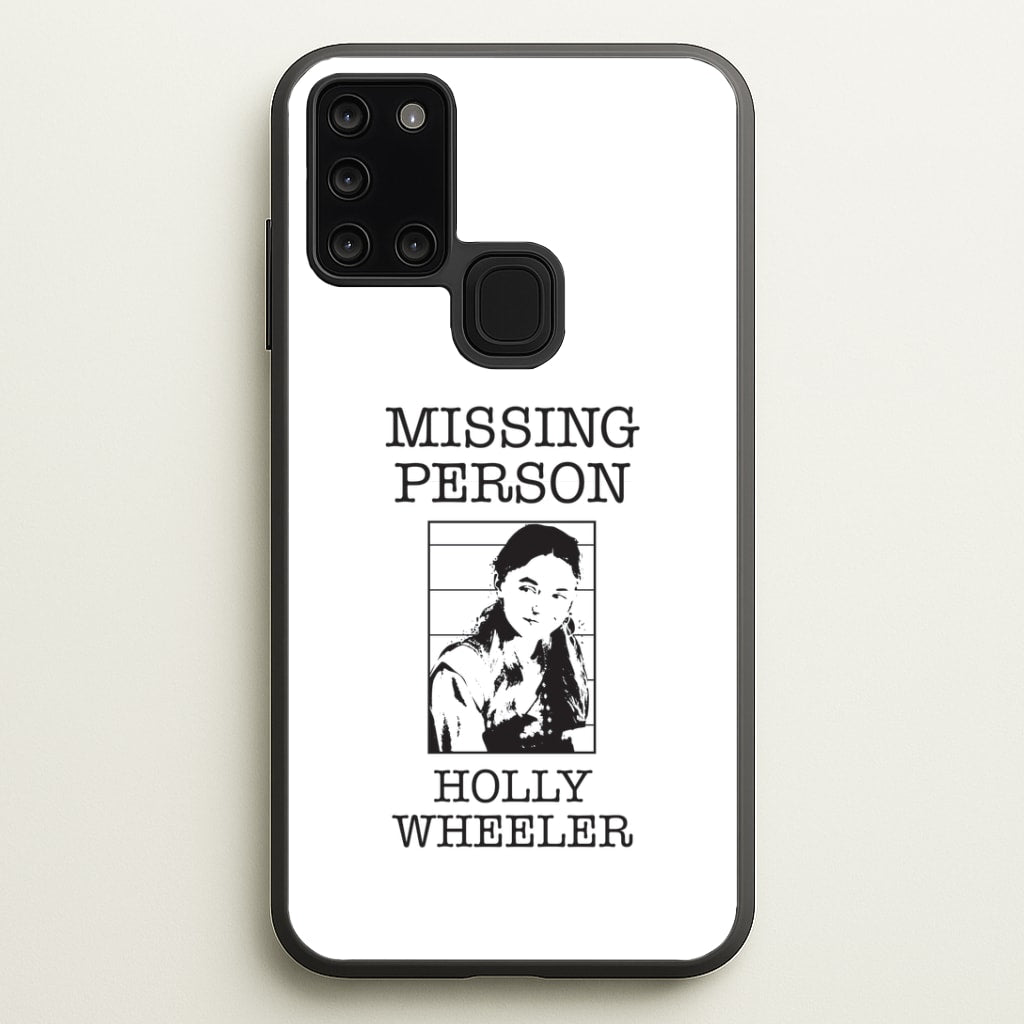 Missing Person Holly Galaxy A21s Case
