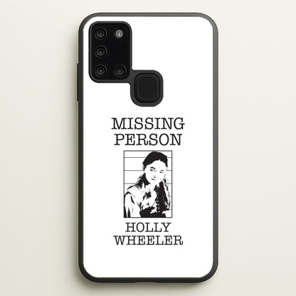 Missing Person Holly Galaxy A21s Case