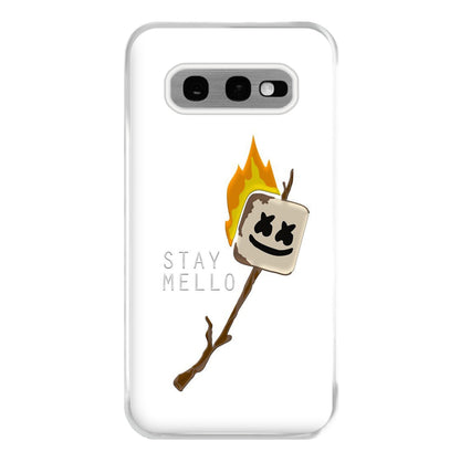 Stay Mello White Helmet DJw - White Helmet DJ Phone Case