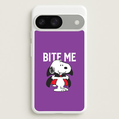 Bite Me Cartoon Beagle Google Pixel 9 / 9 Pro Case