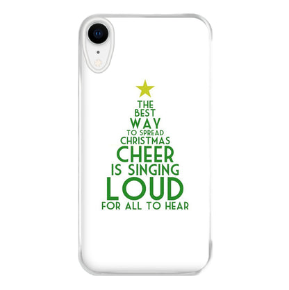 The Best Way To Spread Christmas Cheer - Elf Phone Case