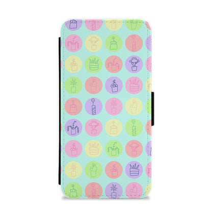 Plants - Foliage Flip / Wallet Phone Case