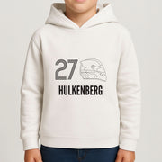Hulkenberg Helmet 2026 Kids Hoodie 4