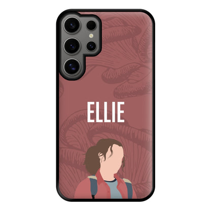 Ellie Mushroom Pattern Galaxy S24 Ultra Case