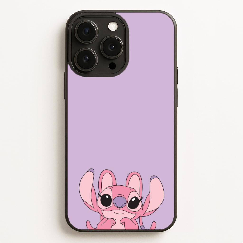 Gazing - Pink Alien Phone Case