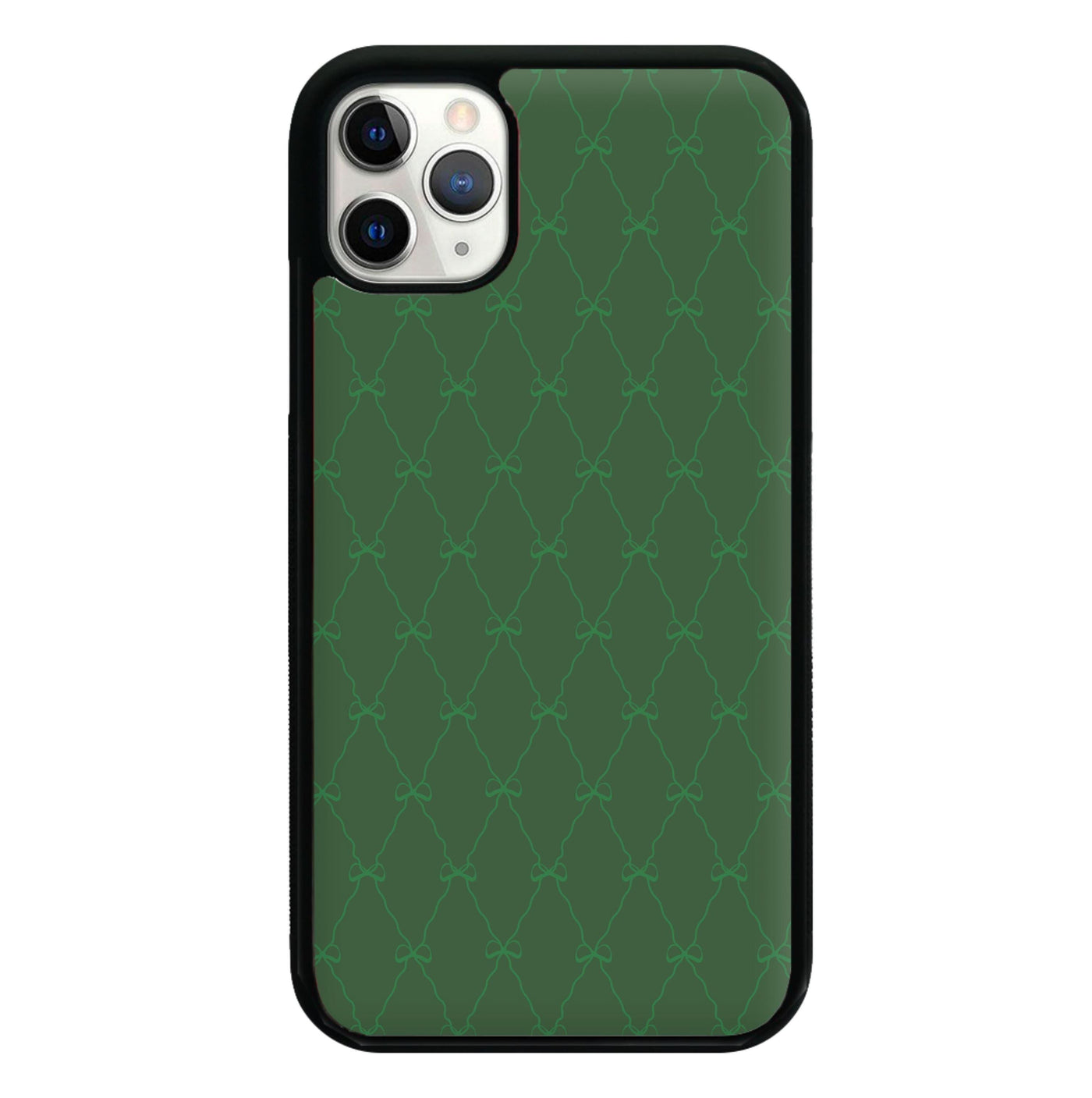 Green Bow Pattern Phone Case