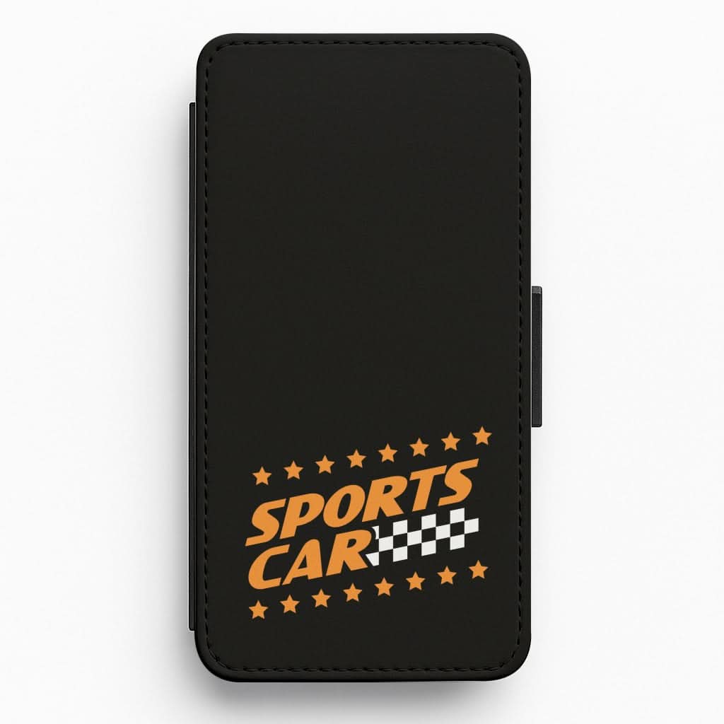 Sports Car Flip / Wallet Phone Case