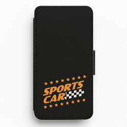 Sports Car Flip / Wallet Phone Case