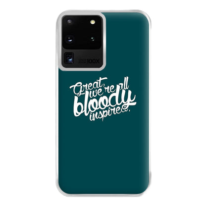 Great, We're All Bloody Inspired - Maze Phone Case