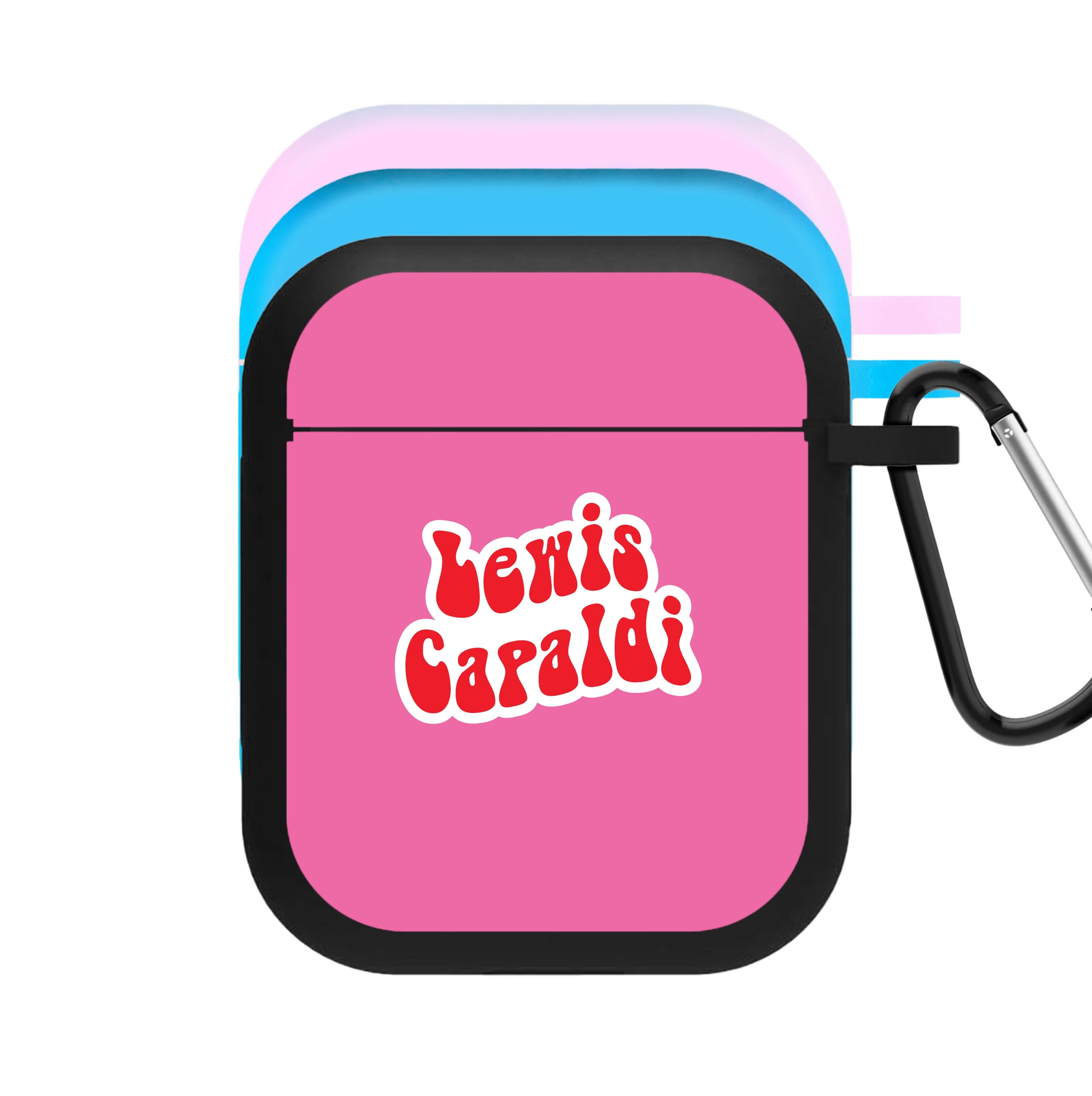 Red Name AirPods Case
