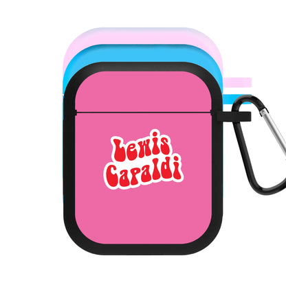 Red Name AirPods Case