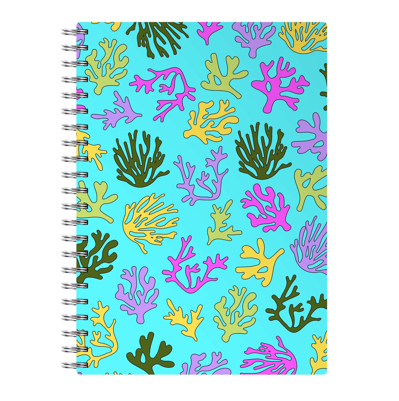 Coral Pattern - Sealife Notebook