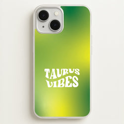 Taurus Vibes Gradient Zodiac iPhone 13 Case