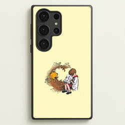 Winnie And Christopher In A Tree Galaxy S25 Ultra Case