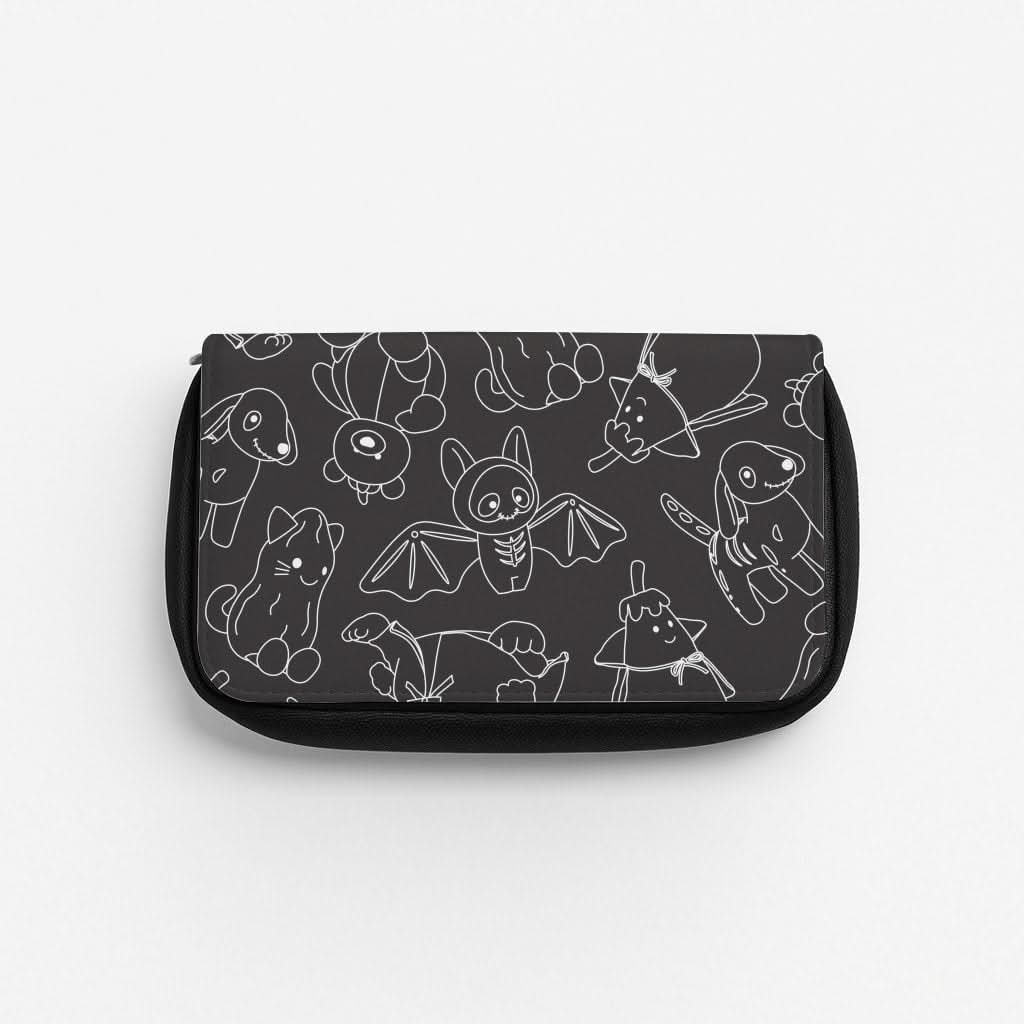 Halloween Plushies Pattern II - Halloween Pencil Case