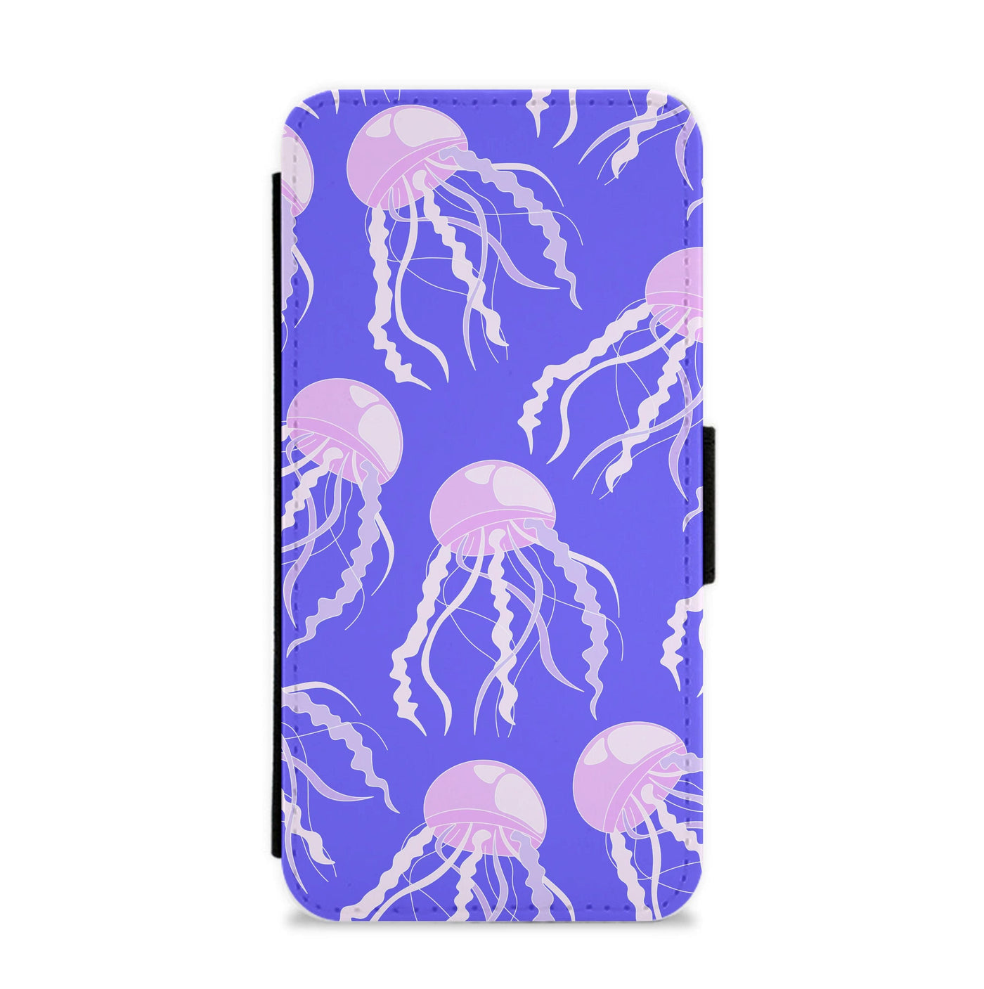 Jellyfish Pattern - Sealife Flip / Wallet Phone Case