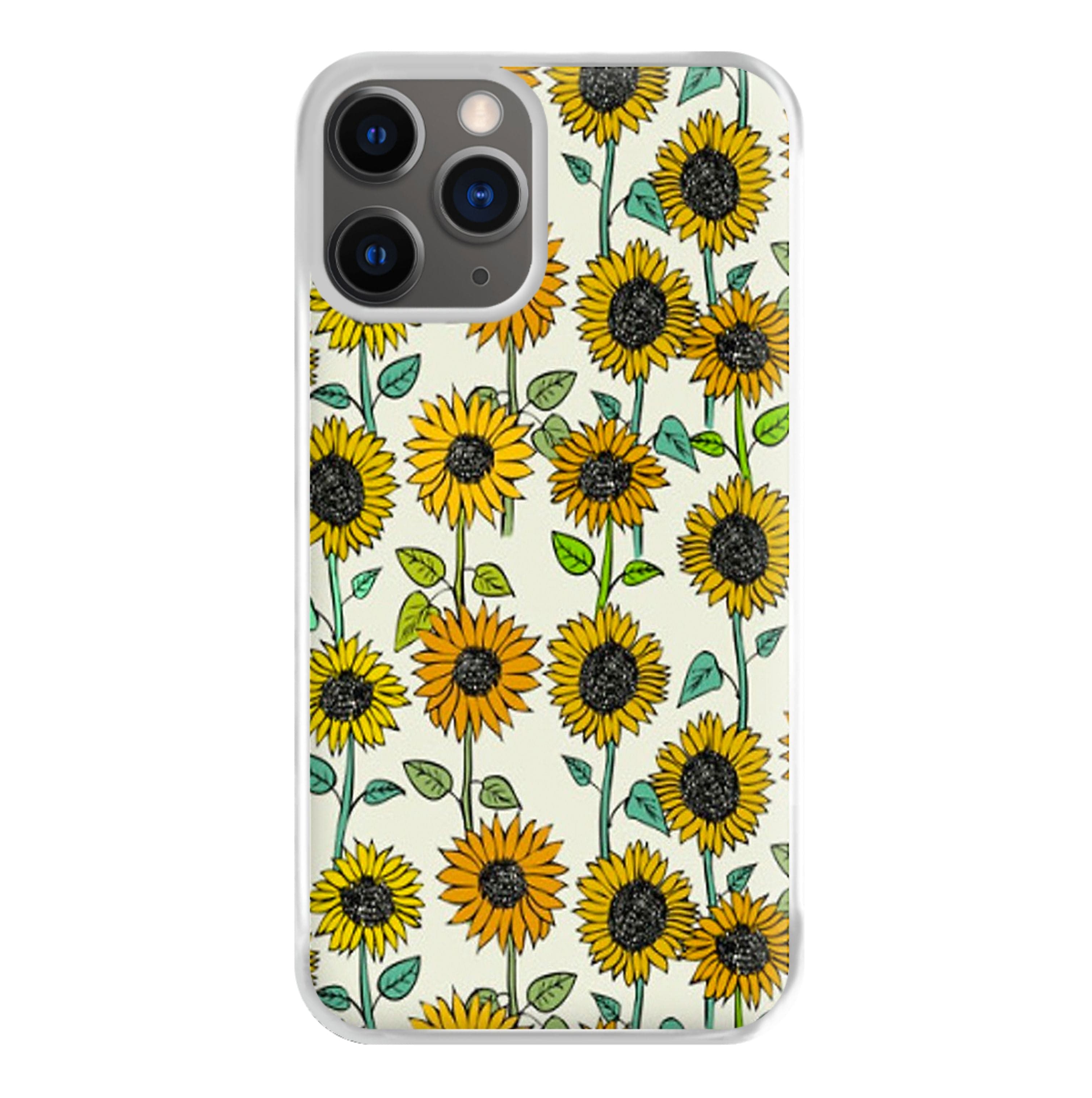 Painted Sunflowers Phone Case