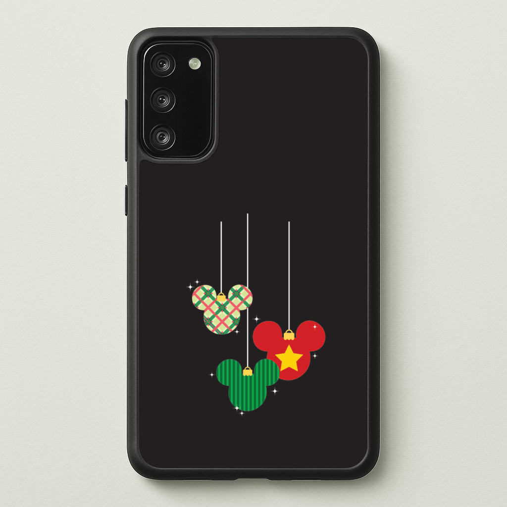 Cartoon Mouse Hanging Baubles Galaxy A41 Case