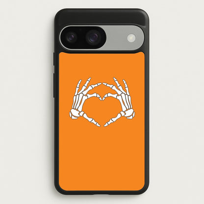 Skeleton Heart Google Pixel 9 / 9 Pro Case