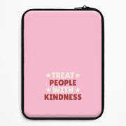 Treat People With Kindness Laptop Sleeve 1