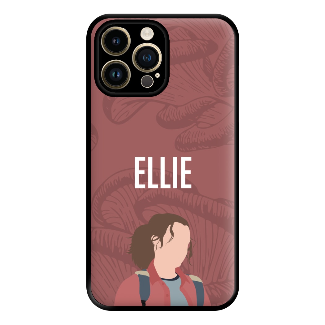 Ellie Mushroom Pattern iPhone 14 Pro Case