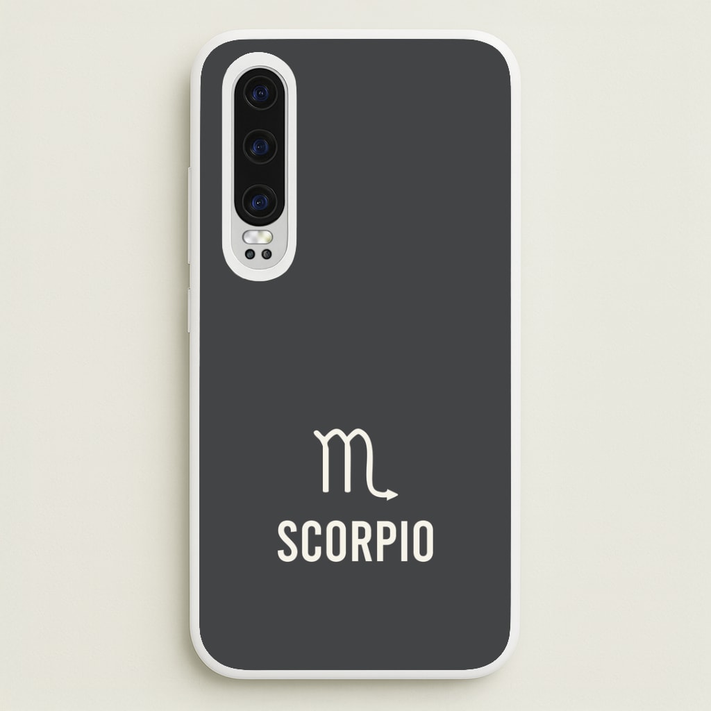 Scorpio Pastel Zodiac Huawei P30 Case