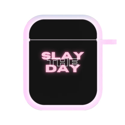 Slay The Day - Sassy Quote AirPods Case