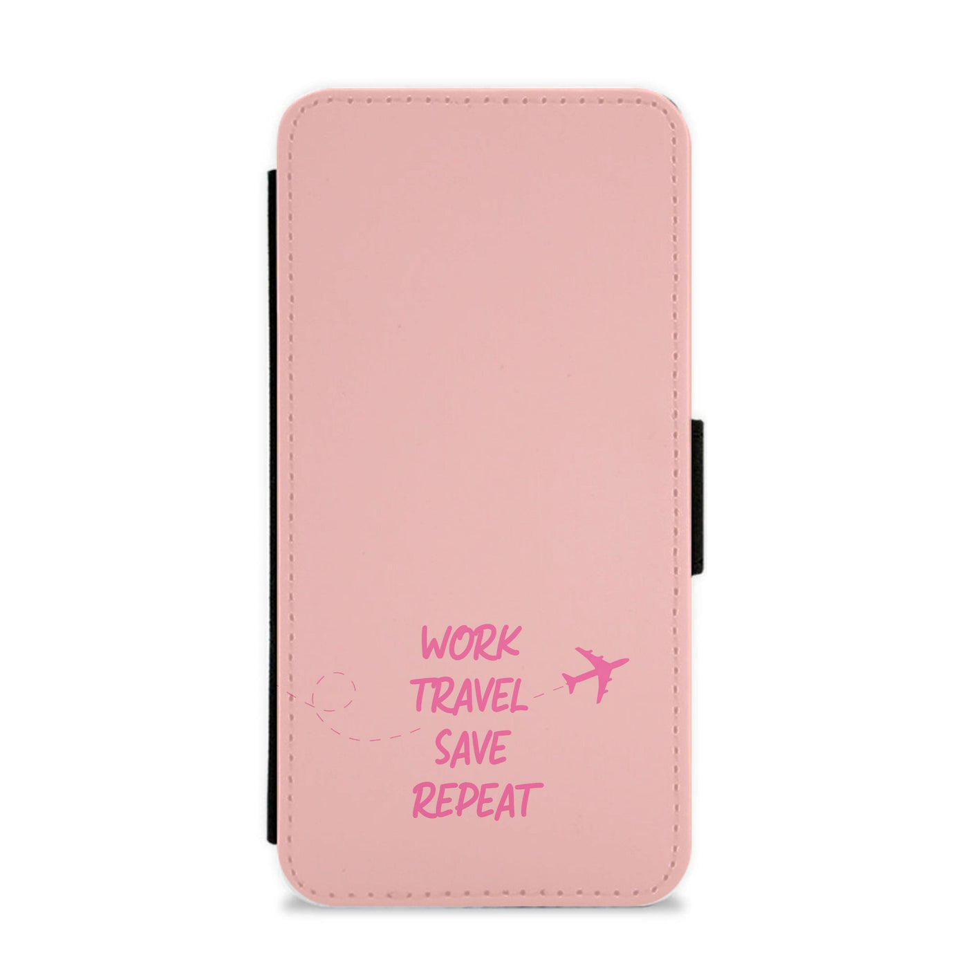 Work Travel Save Repeat - Travel Flip / Wallet Phone Case