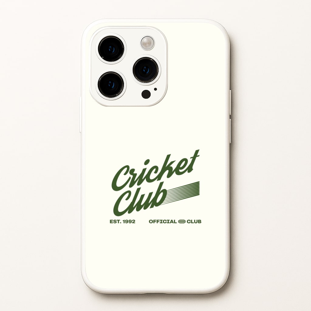 Official Cricket Club iPhone 14 Pro Max Case