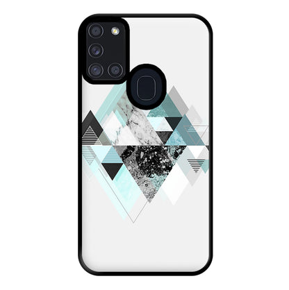 Triange Marble Pattern Phone Case