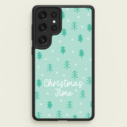 Cute Xmas Trees Pattern Galaxy S23 Ultra Case