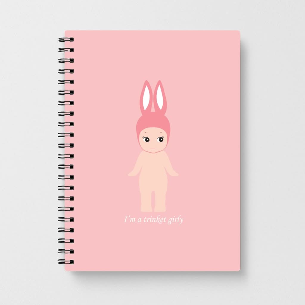 I'm A Trinket Girly Notebook