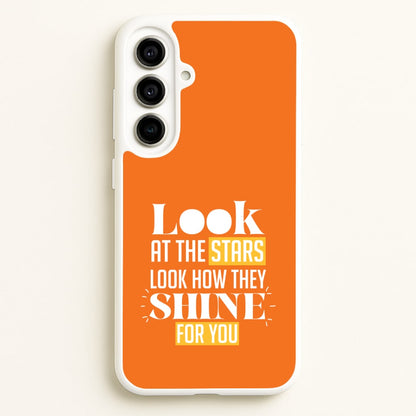 Look At The Stars Galaxy A56 Case