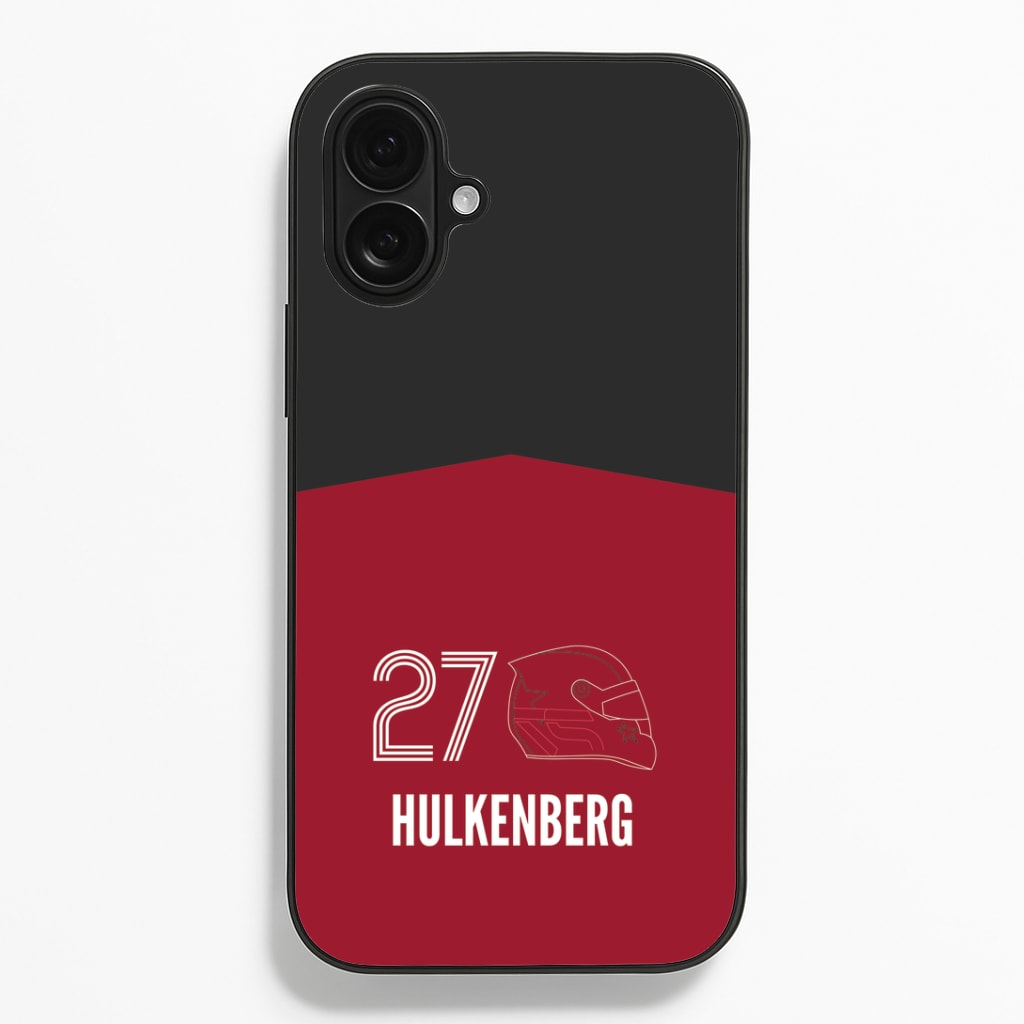 Hulkenberg Helmet 2026 iPhone 16 Case