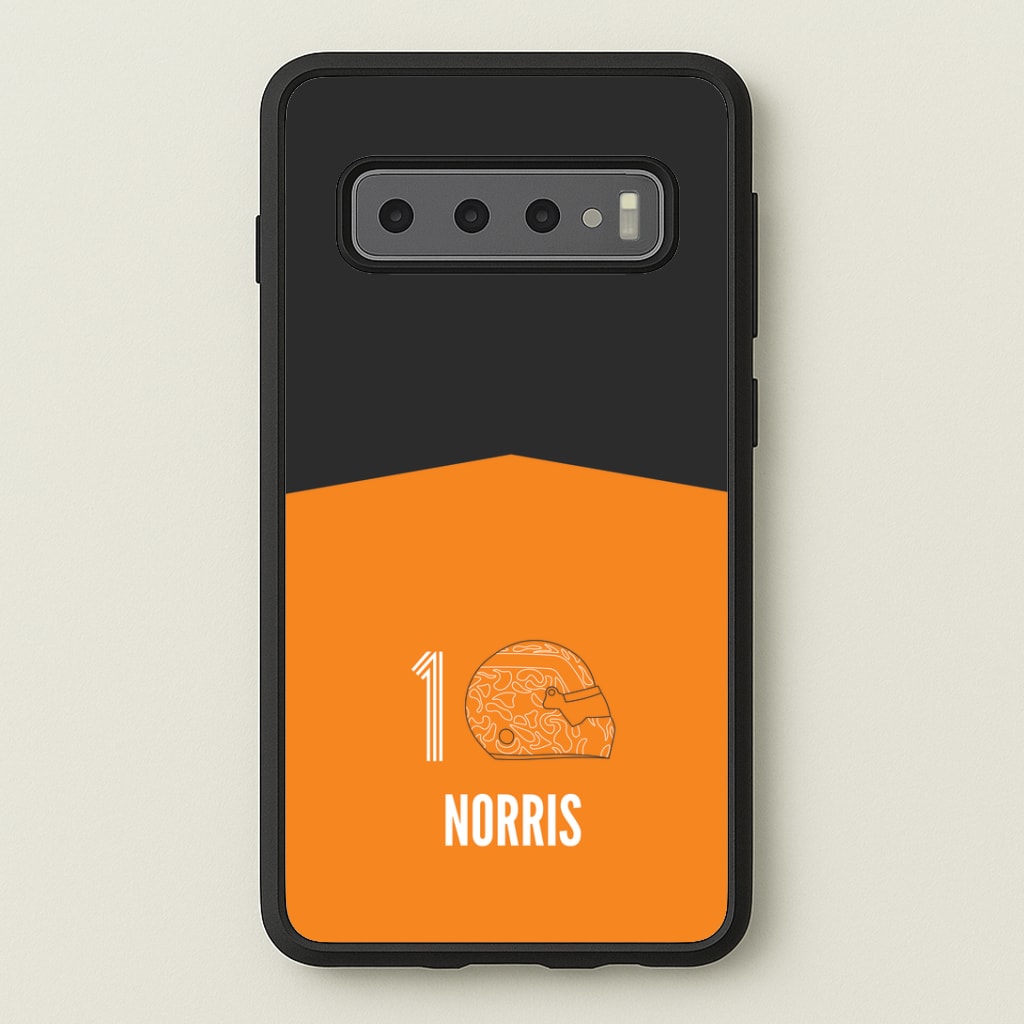 Norris Helmet 2026 Galaxy S10 Plus Case