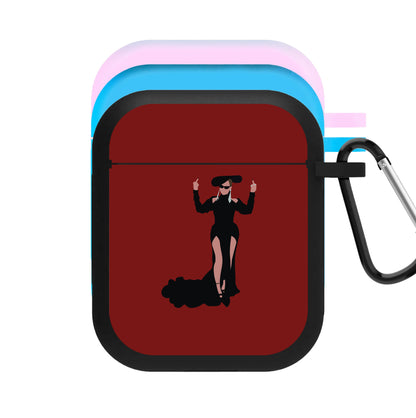 Middle Fingers - Queen B AirPods Case