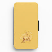 Winnie & Pig Flip / Wallet Phone Case 1
