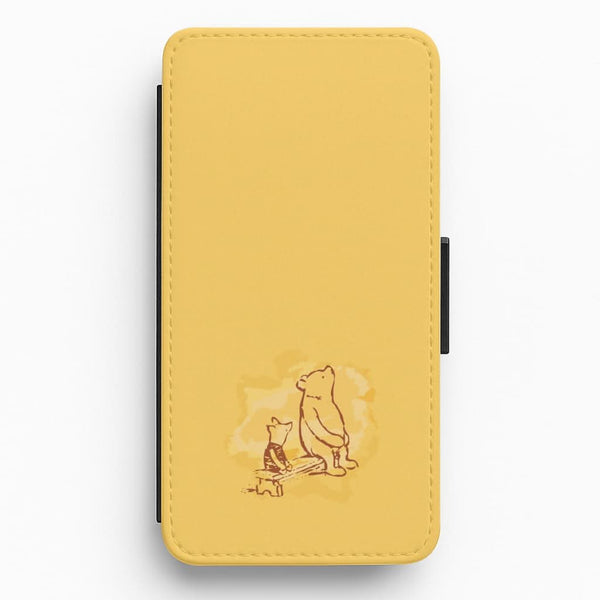 Winnie & Pig Flip / Wallet Phone Case