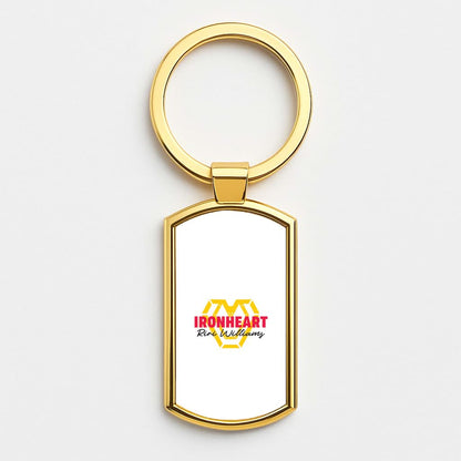 Riri Williams Gold Keyring