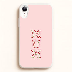 Floral Varsity Mum iPhone XR Case