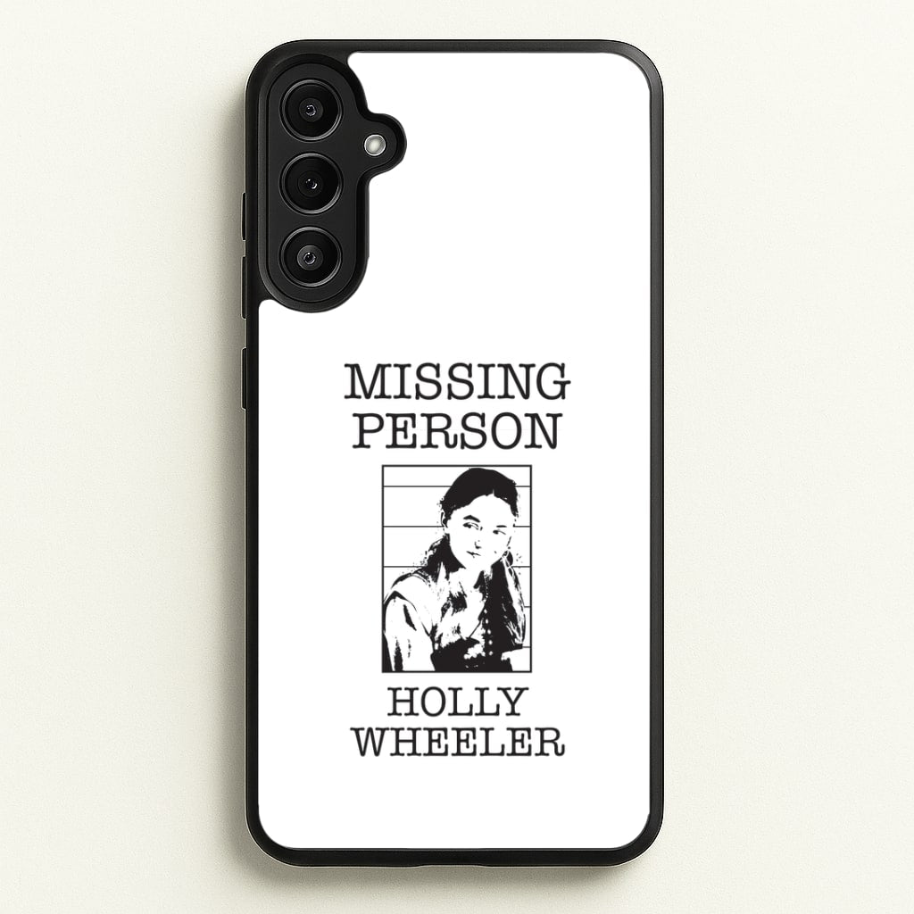 Missing Person Holly Galaxy A36 Case