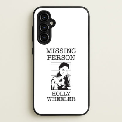 Missing Person Holly Galaxy A54 Case