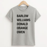Take Band Members Names T-Shirt 2