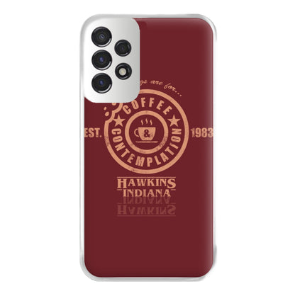 Coffee Contemplation Phone Case