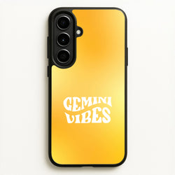 Gemini Vibes Gradient Zodiac Galaxy A56 Case