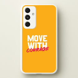 Move With Courage Galaxy A55 Case