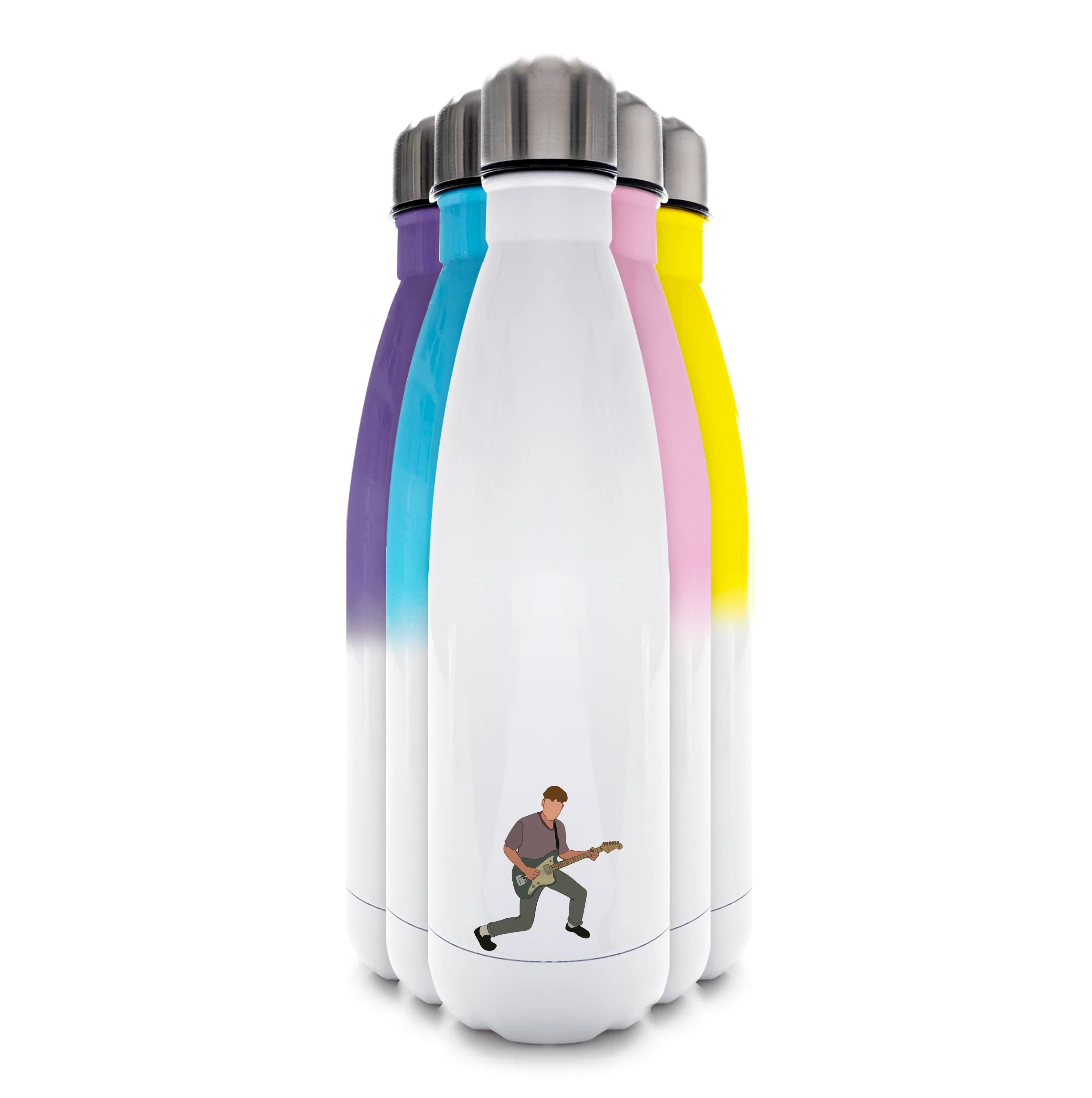 Faceless Fender Water Bottle