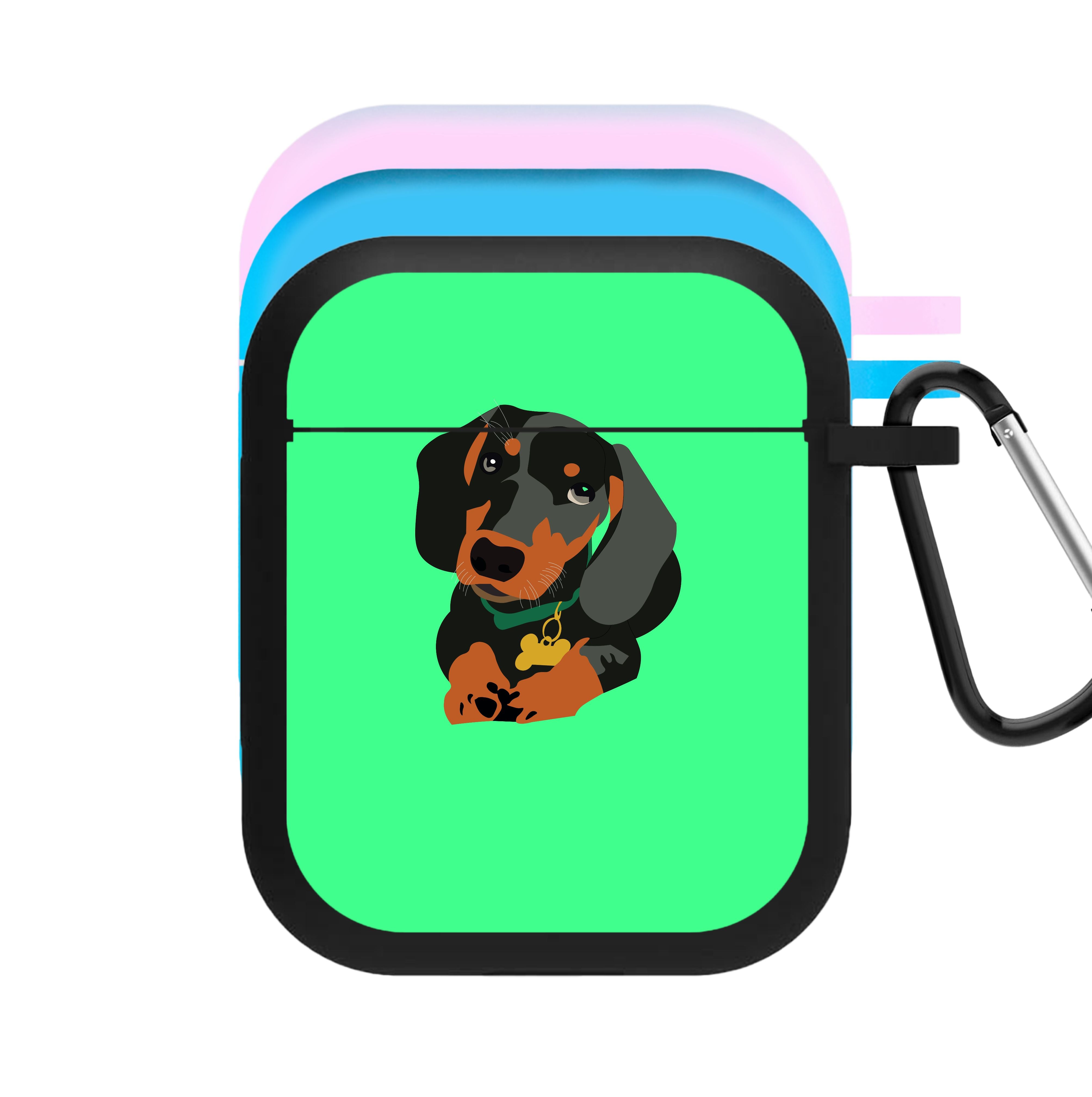 Black & brown - Dachshunds AirPods Case